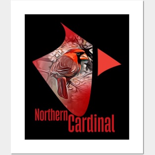 Northern Cardinal Graphic Posters and Art